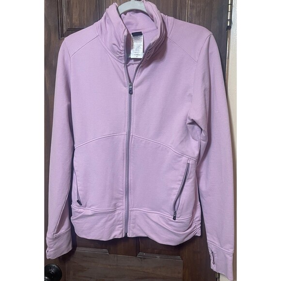 Patagonia Jackets & Blazers - Patagonia Swell Belle Jacket Womens M Medium Lilac Bisque Pink Full Zip 25480